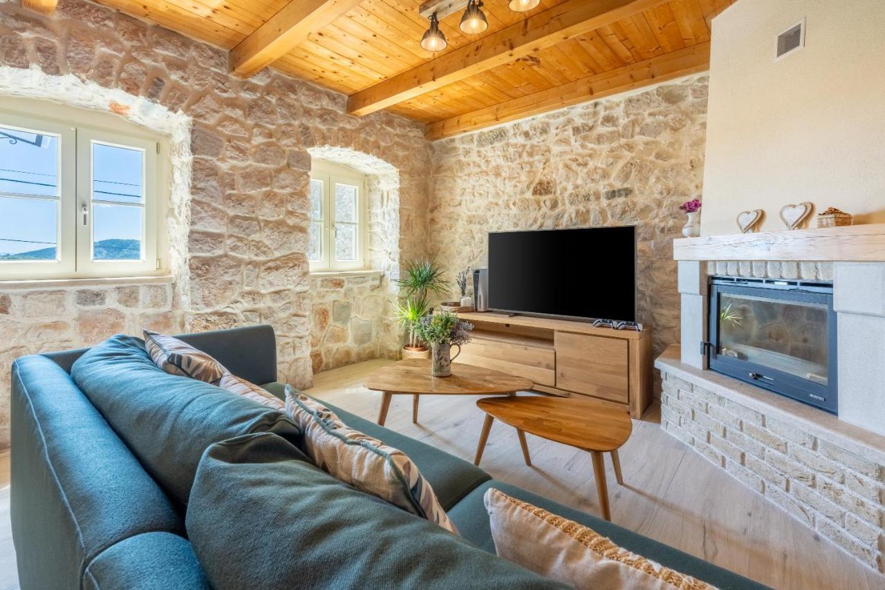 Stone Villa Mavric Grižane Екстериор снимка